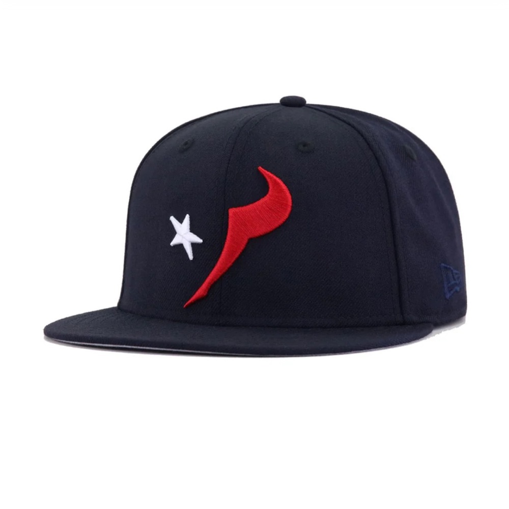 New Era Houston Texans fitted hat. Size 7-3/8